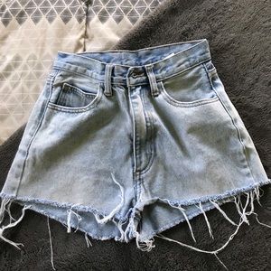 High-waisted Brandy Shorts